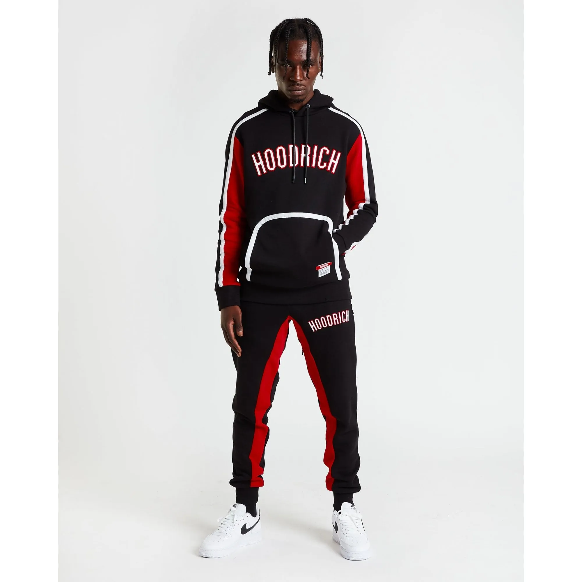 Hoodrich OG Lock Hoodie Black/Red