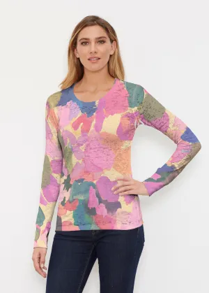 Hopscotch (17269) ~ Thermal Long Sleeve Crew Shirt