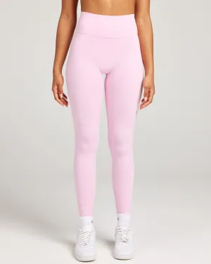 Invisible Scrunch Leggings - Candy Pink