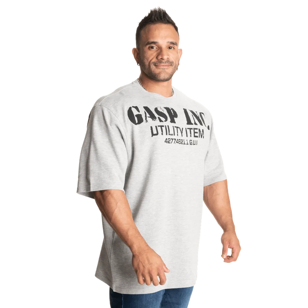 Iron Thermal Tee - Grey Melange