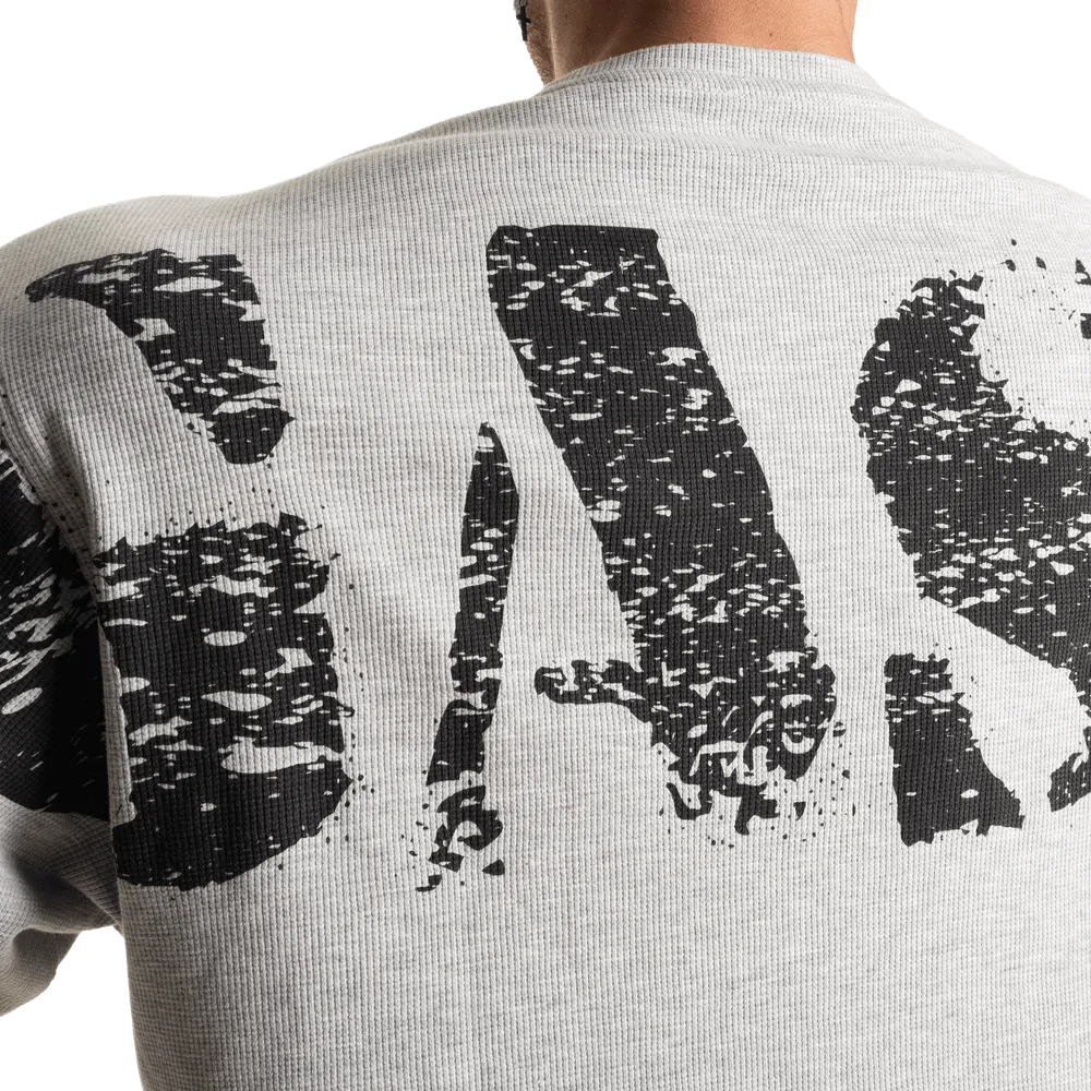 Iron Thermal Tee - Grey Melange