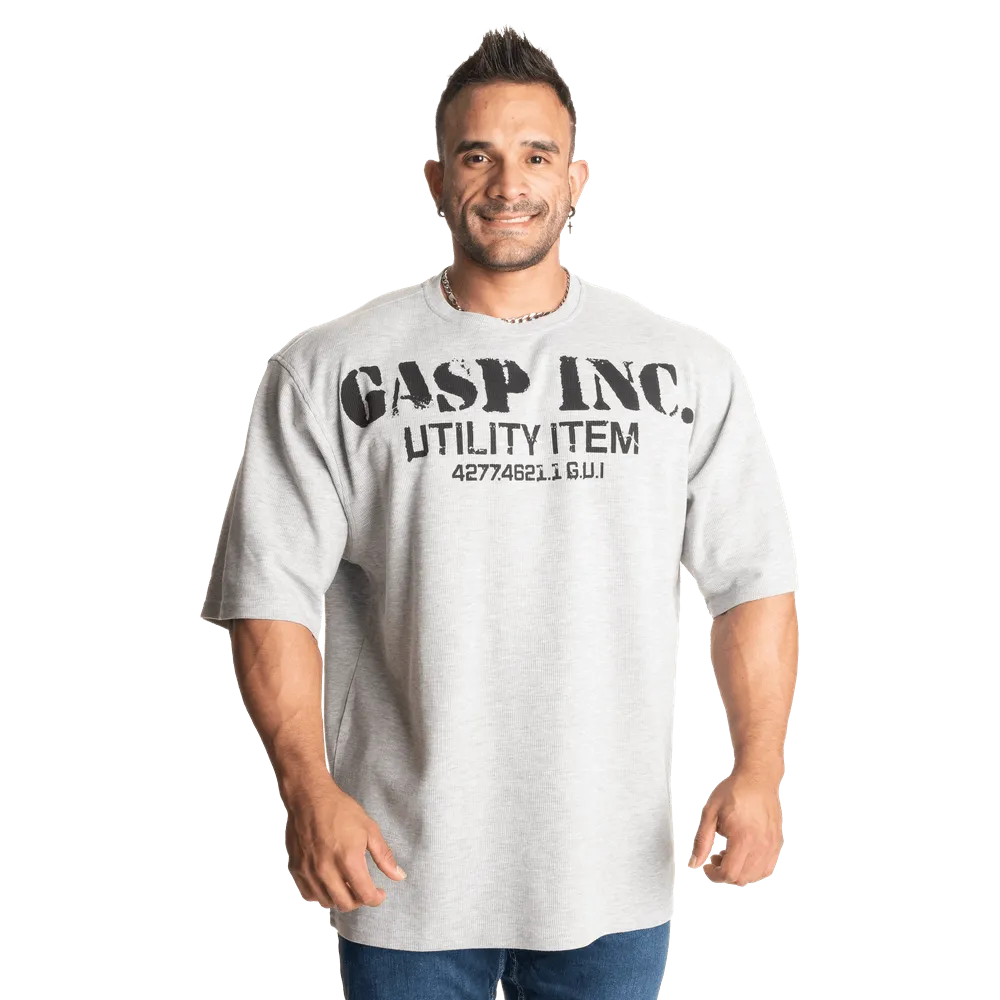 Iron Thermal Tee - Grey Melange