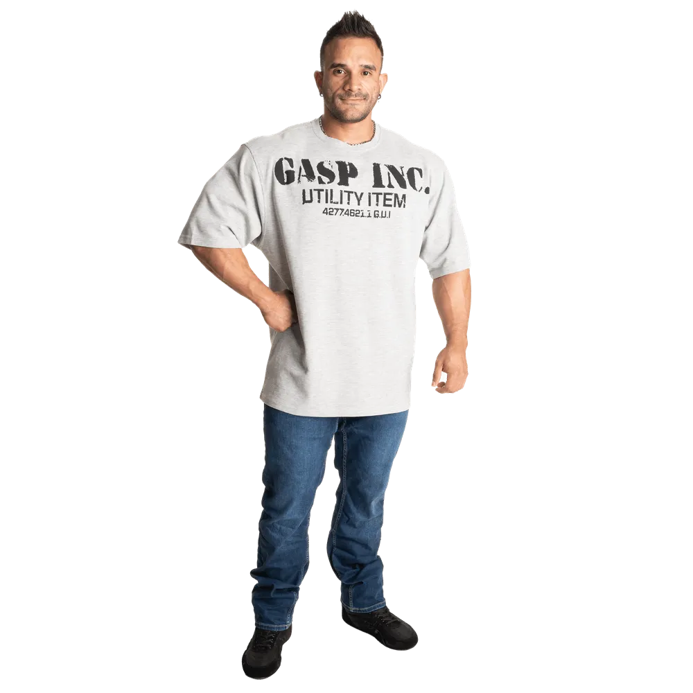 Iron Thermal Tee - Grey Melange