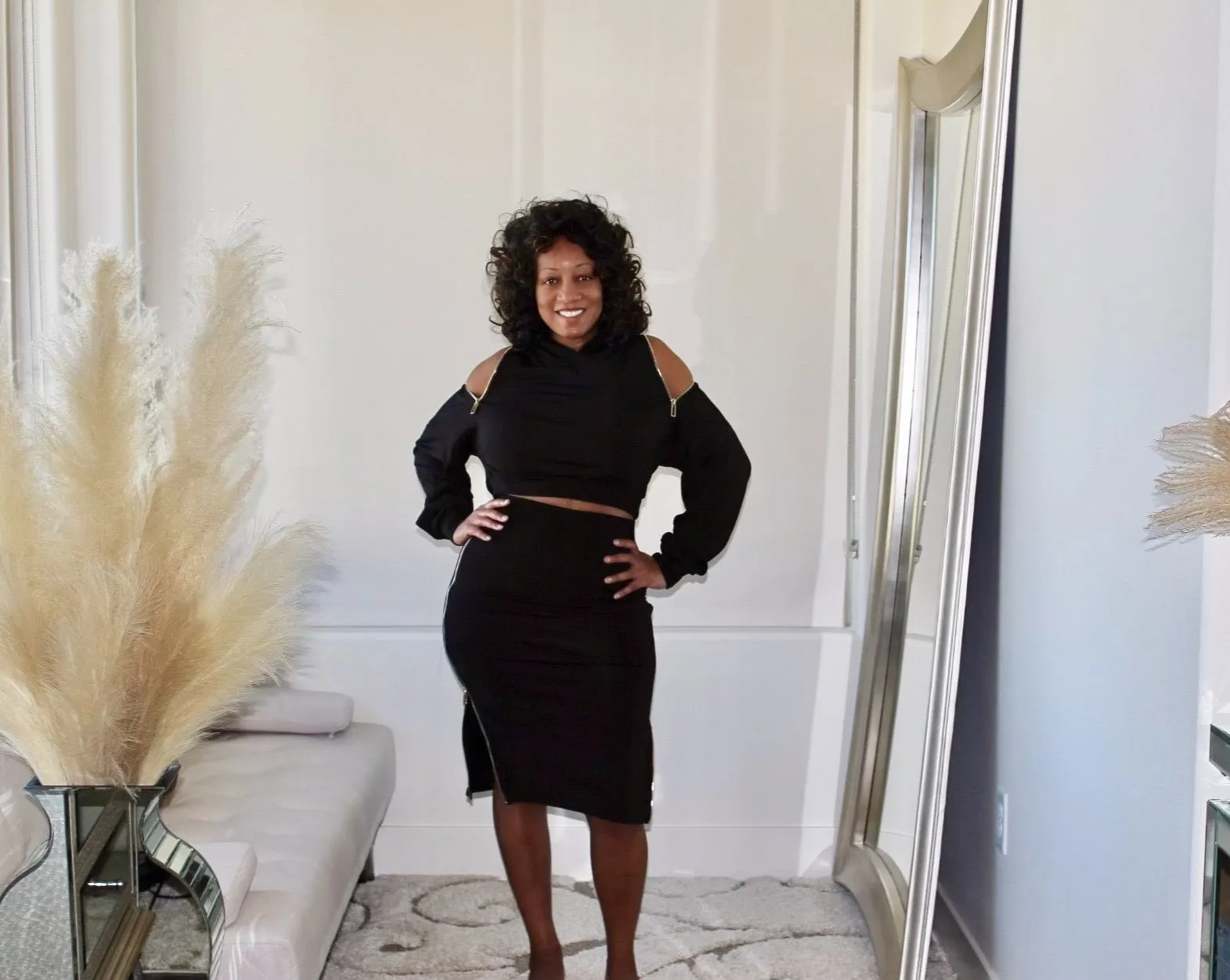 It's All Hood Skirt Set