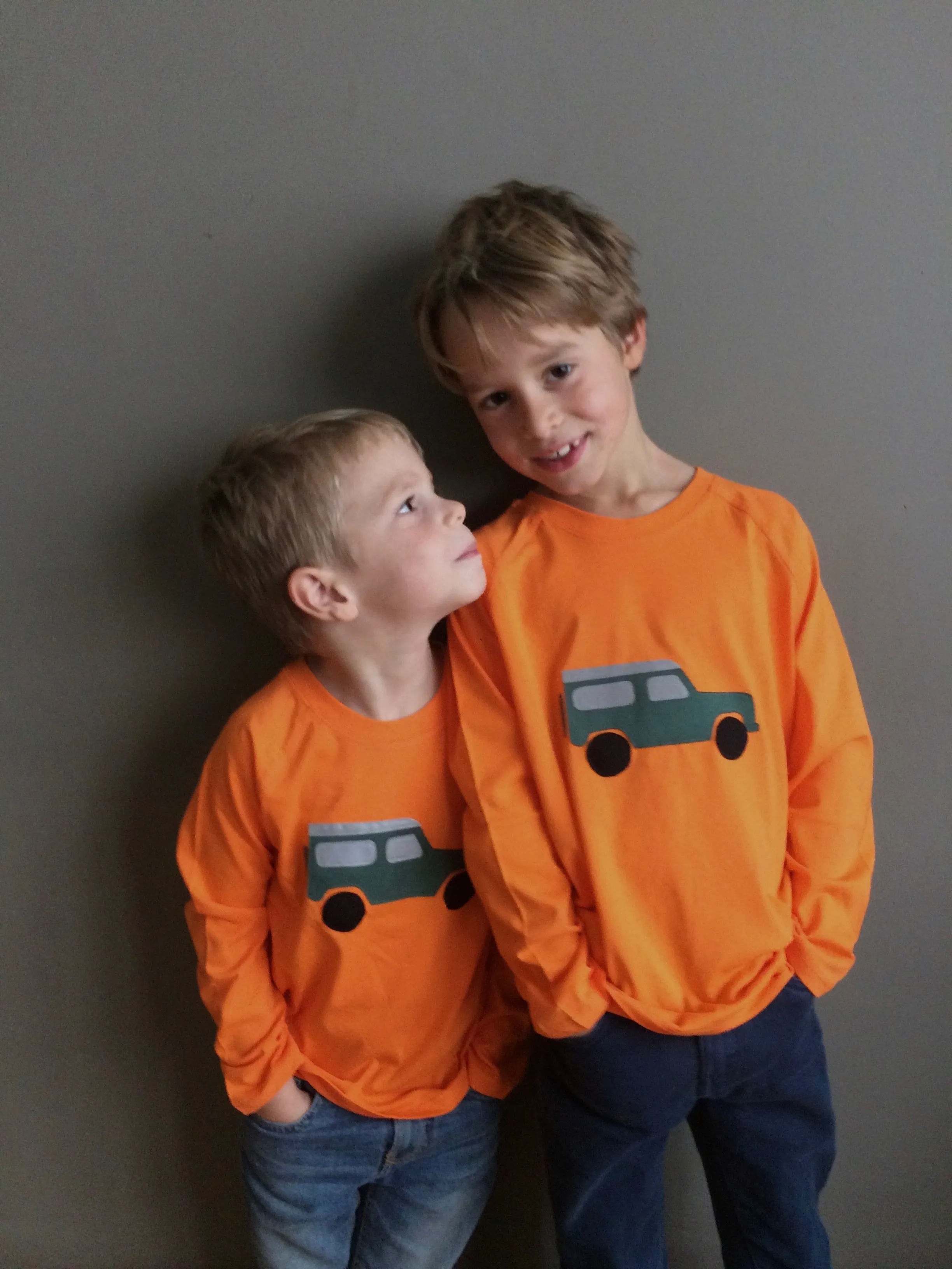 jeep – Long Sleeved T-shirt - Orange