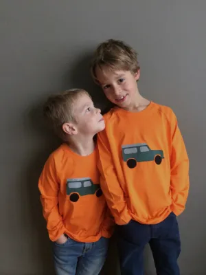 jeep – Long Sleeved T-shirt - Orange