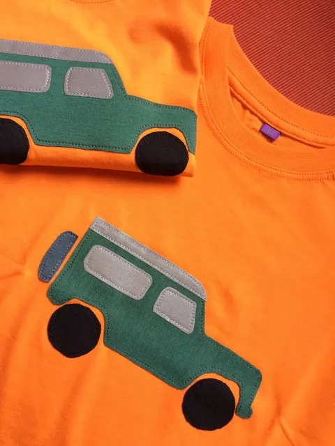jeep – Long Sleeved T-shirt - Orange
