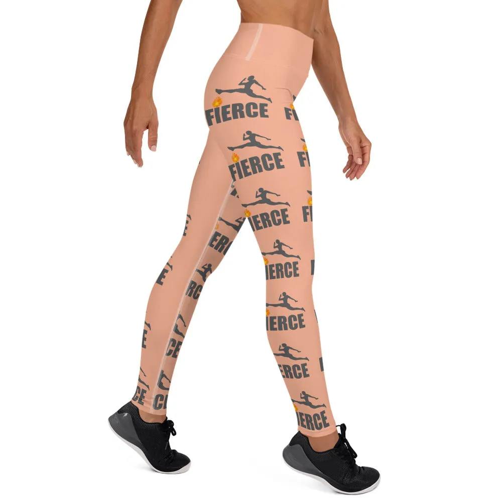 JESUS IS KING Pink Leggings
