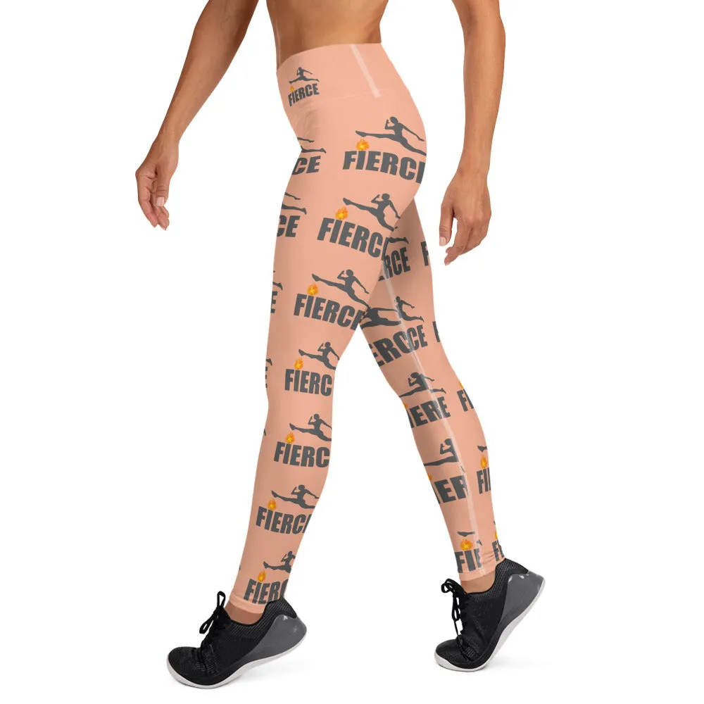 JESUS IS KING Pink Leggings
