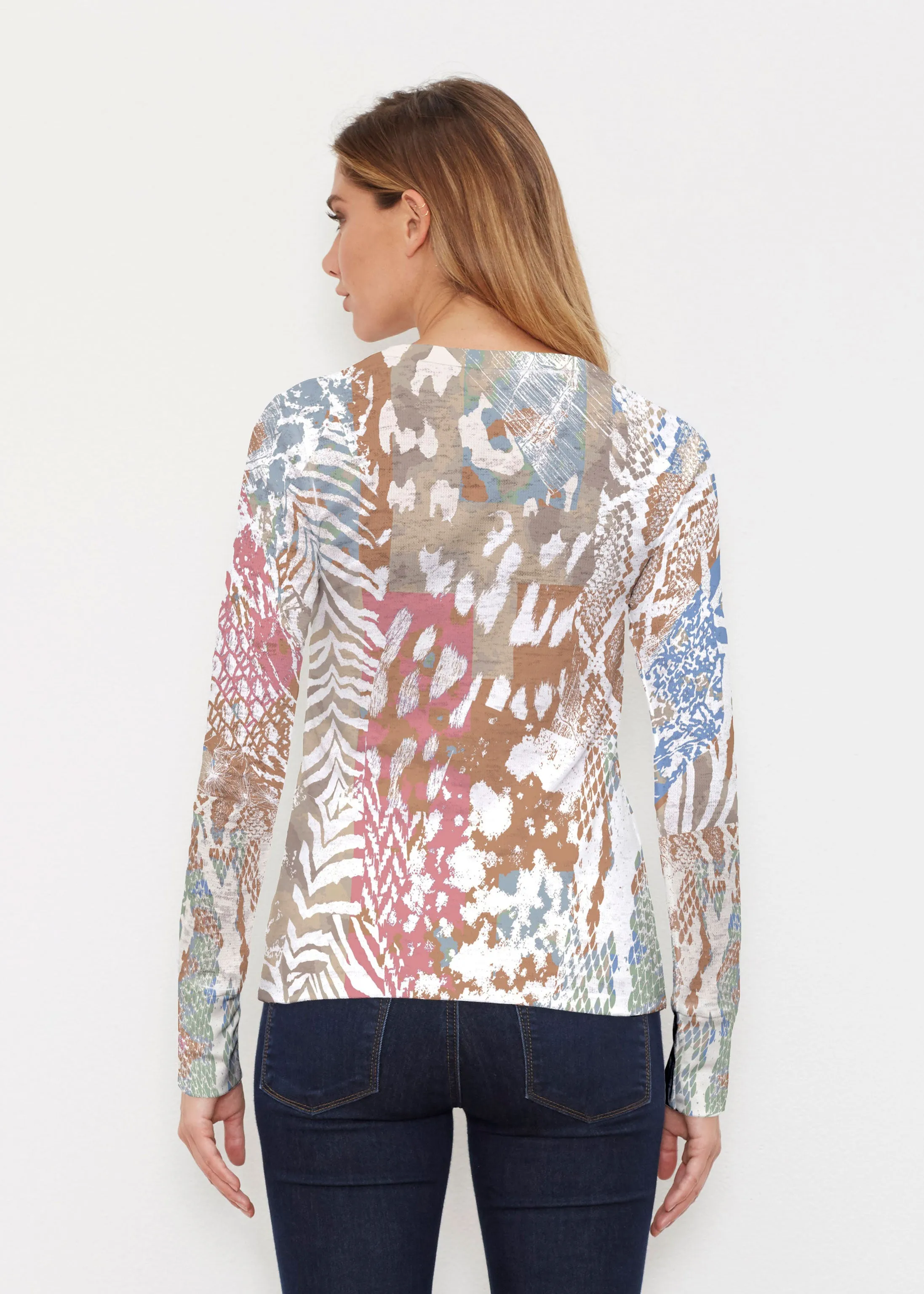 Jungle Warrior (7849) ~ Thermal Long Sleeve Crew Shirt