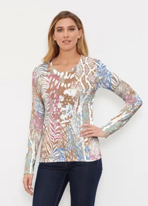 Jungle Warrior (7849) ~ Thermal Long Sleeve Crew Shirt