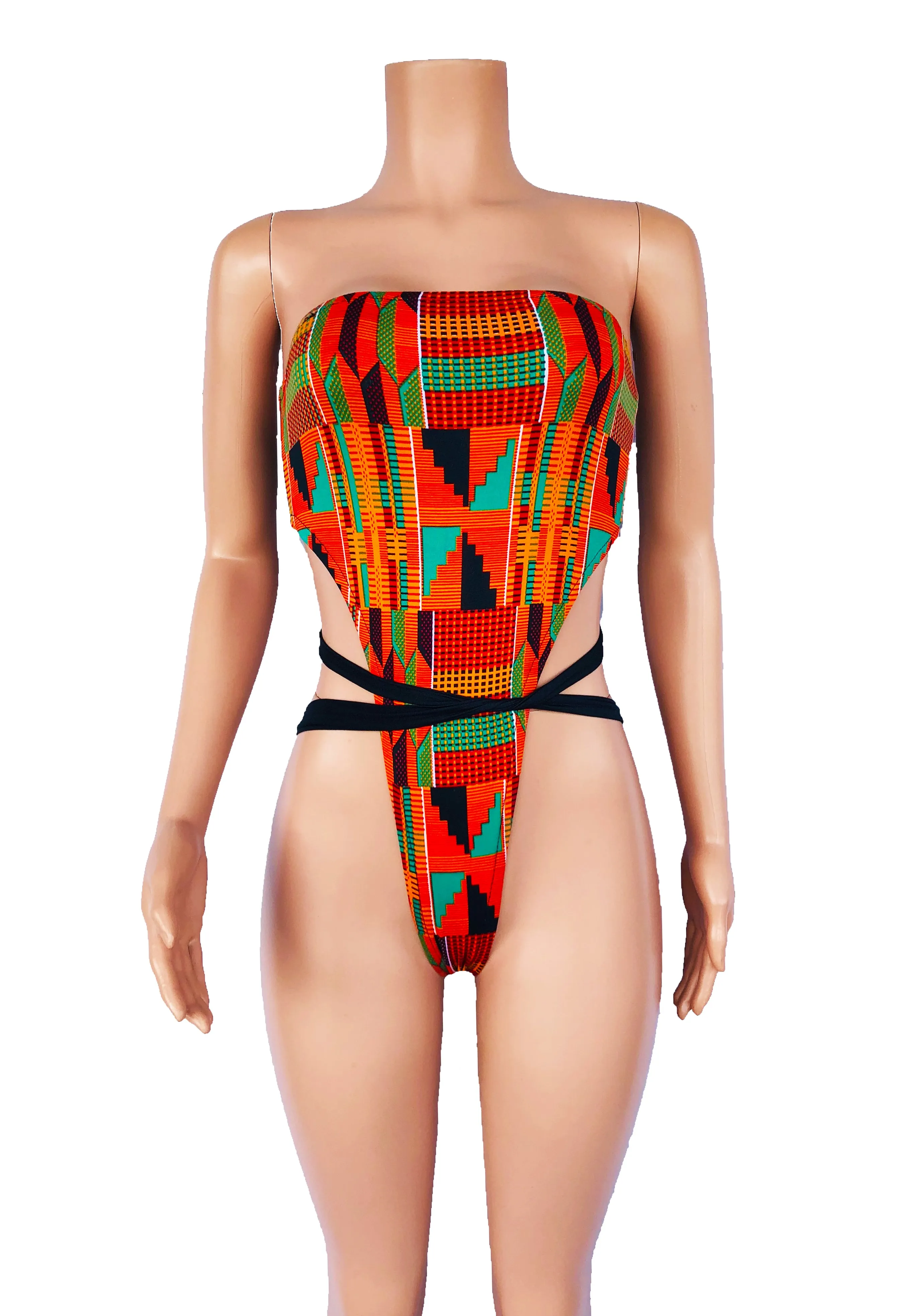 KENTE super high cut monokini XS
