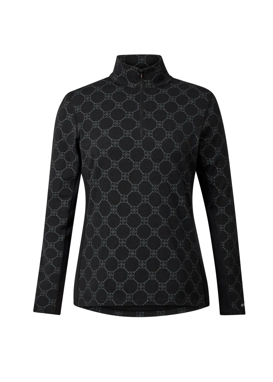 Kerrits Stable Temp Merino Wool Quarter Zip Top