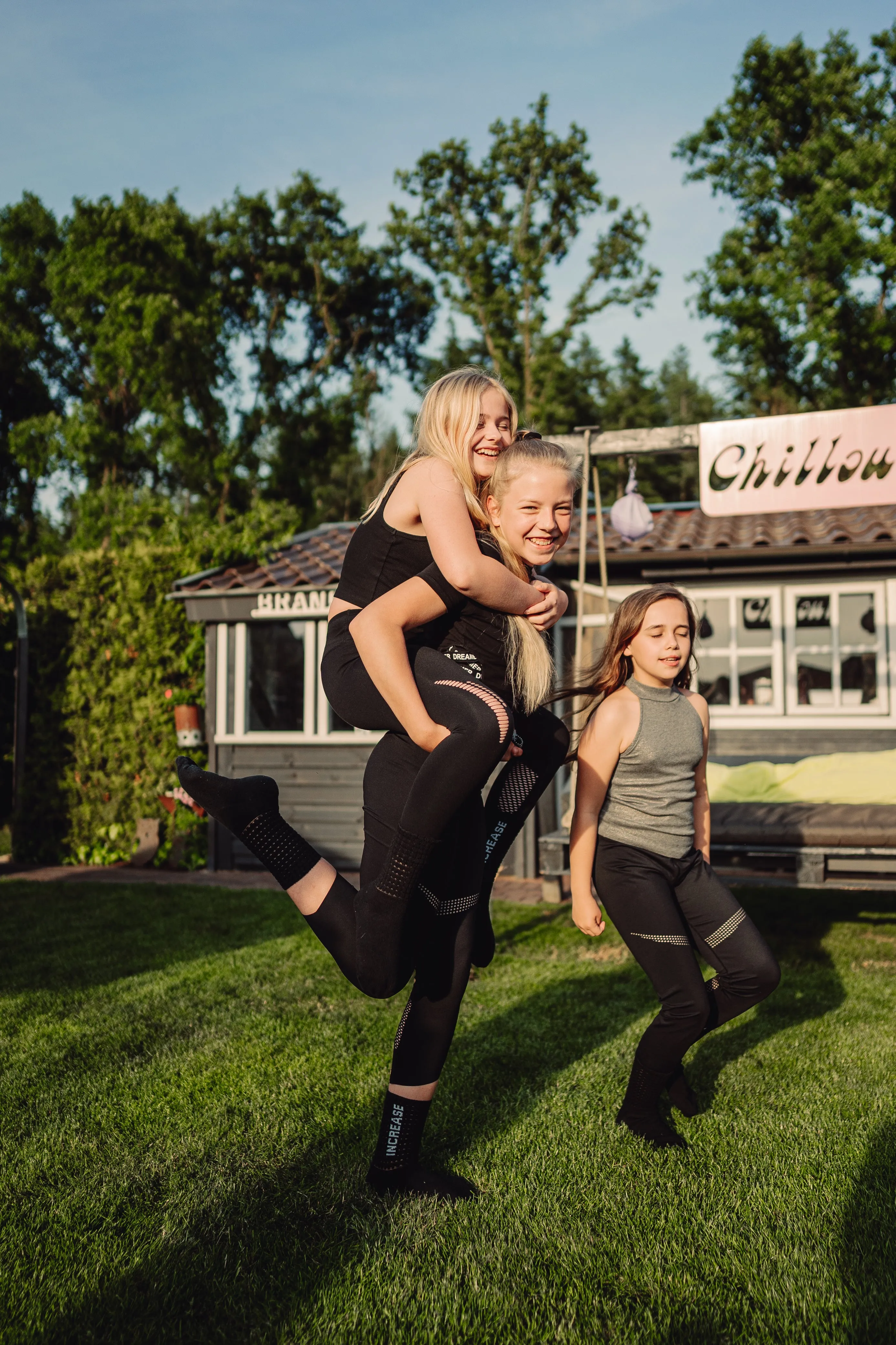 KIDS BigSize - Upper Cuts Leggings - IRISH DANCE