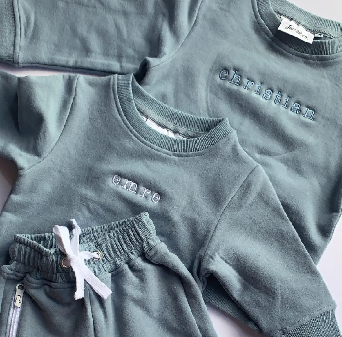 Kids' Custom Tracksuits - Blue