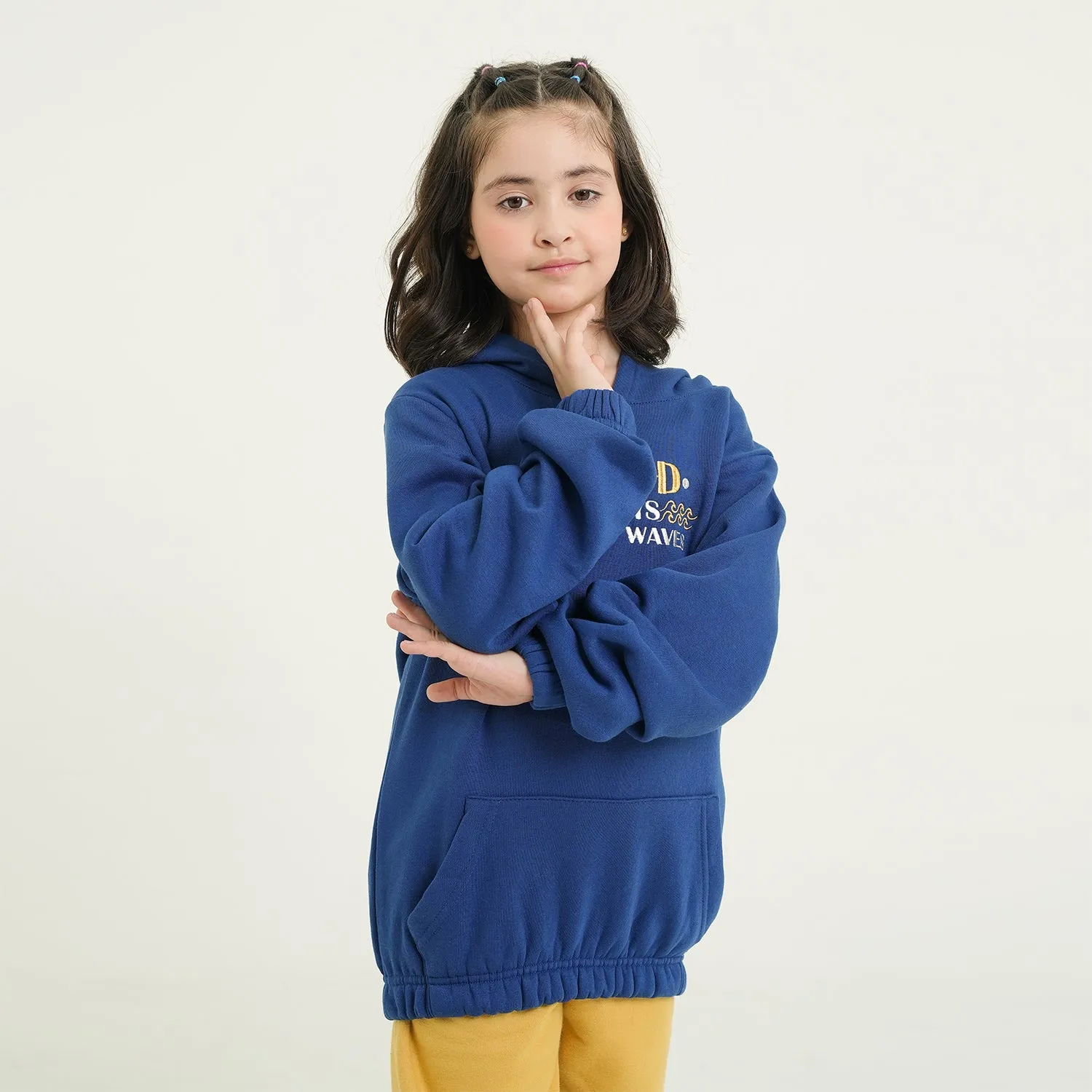 Kids Soft Cotton Graphic Fleece Tracksuit