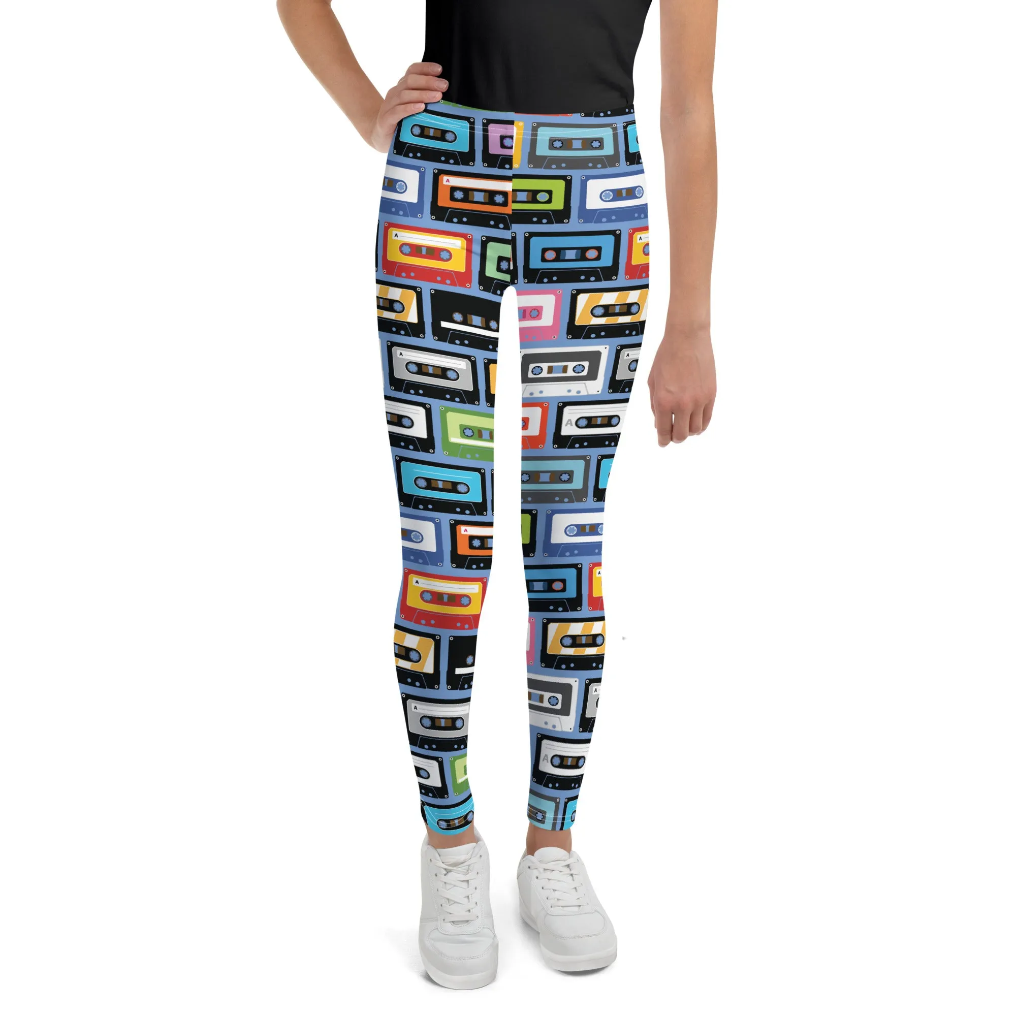 Kids/Youth Cassette Tapes Leggings