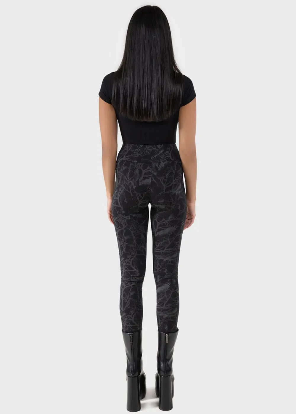Killstar Raven Mistress Leggings Black