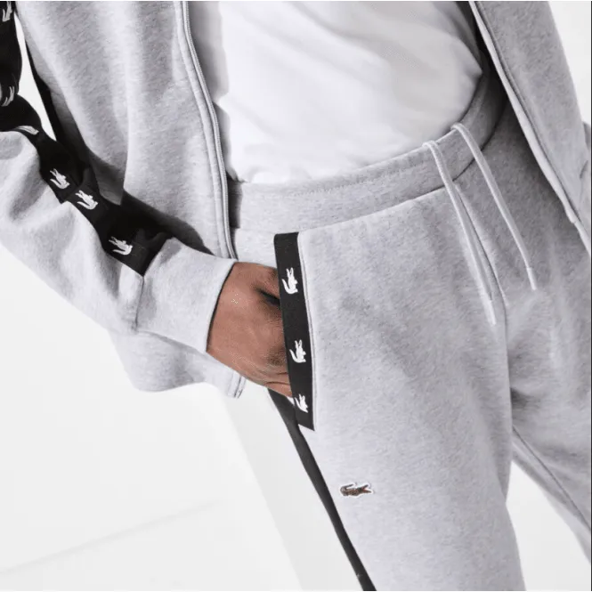 Lacoste Xh5176 Tape Joggers Grey