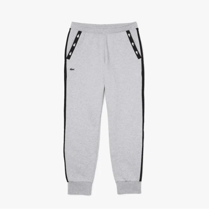 Lacoste Xh5176 Tape Joggers Grey