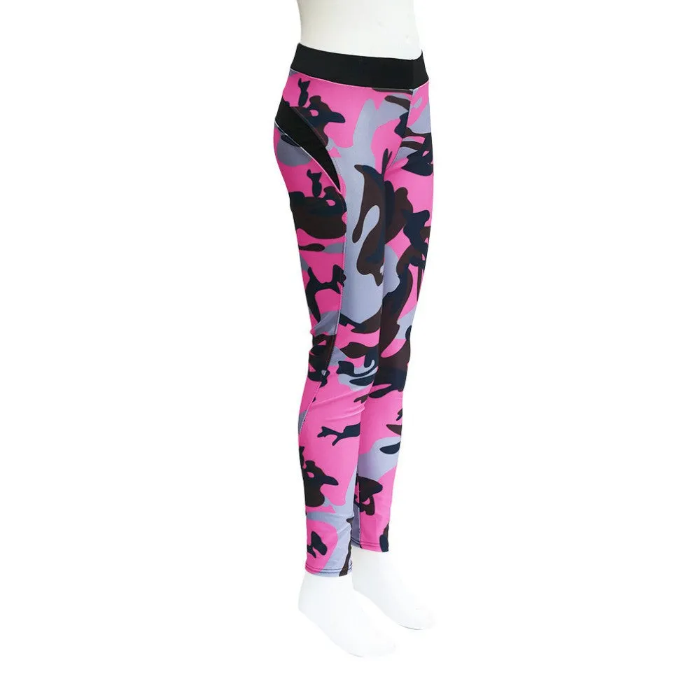 Ladies' Push Up Body Sculpting Camo Leggings - 3 Variants