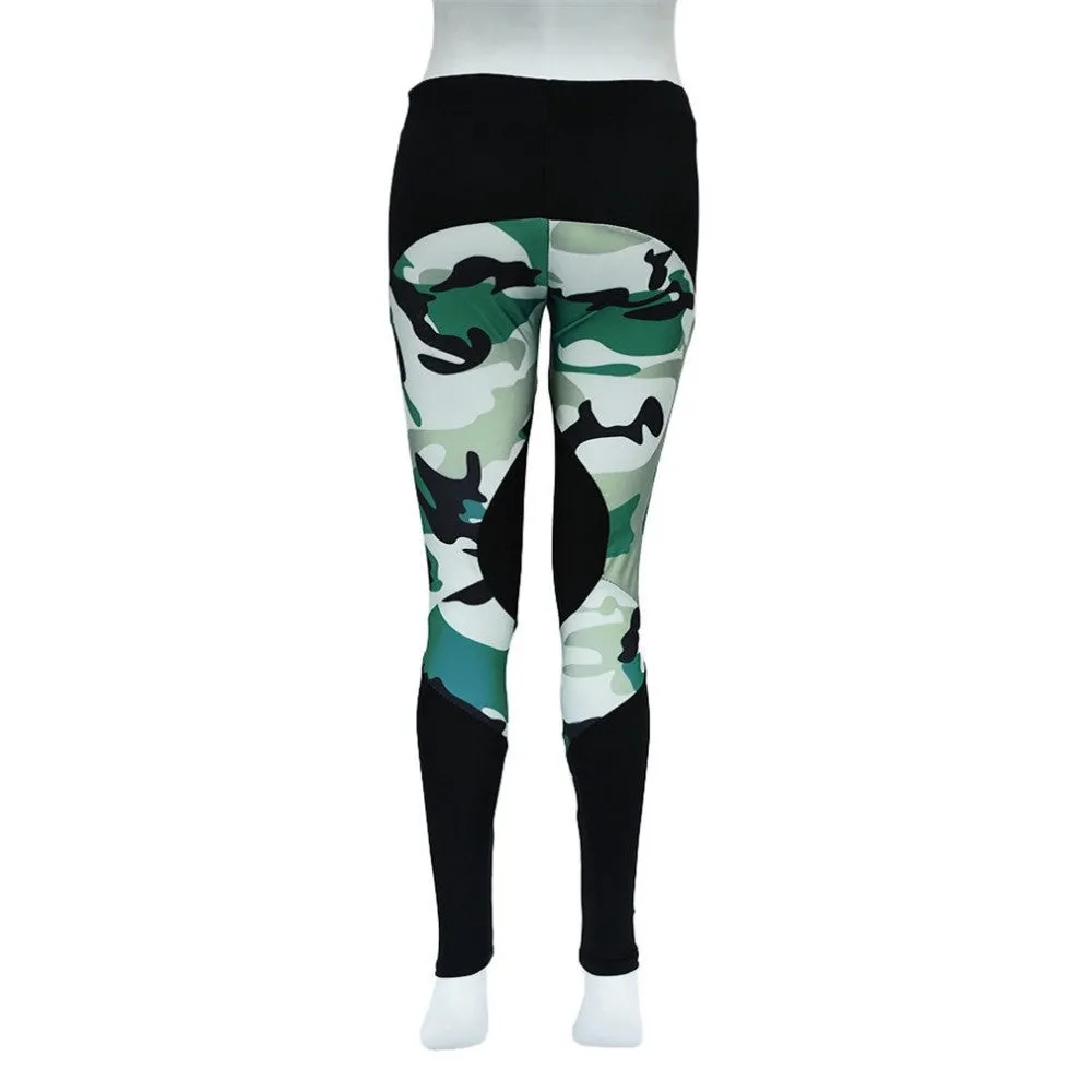 Ladies' Push Up Body Sculpting Camo Leggings - 3 Variants