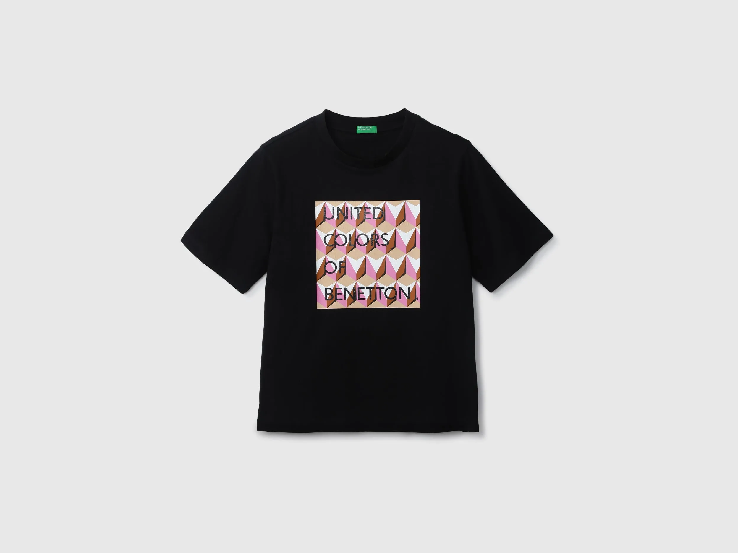 Ladies Round Neck Printed T-Shirt