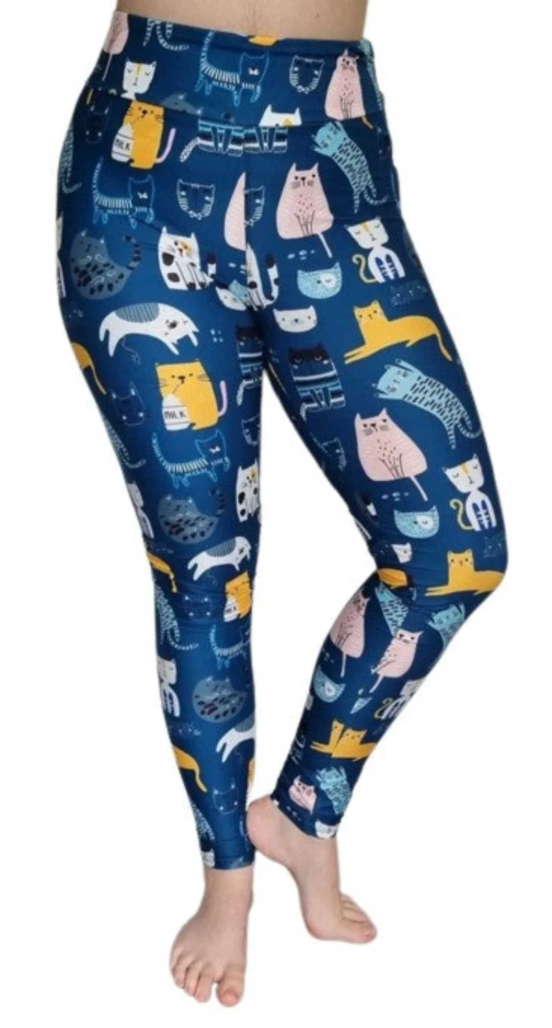 Leggings Full Length Crazy Cat Lady
