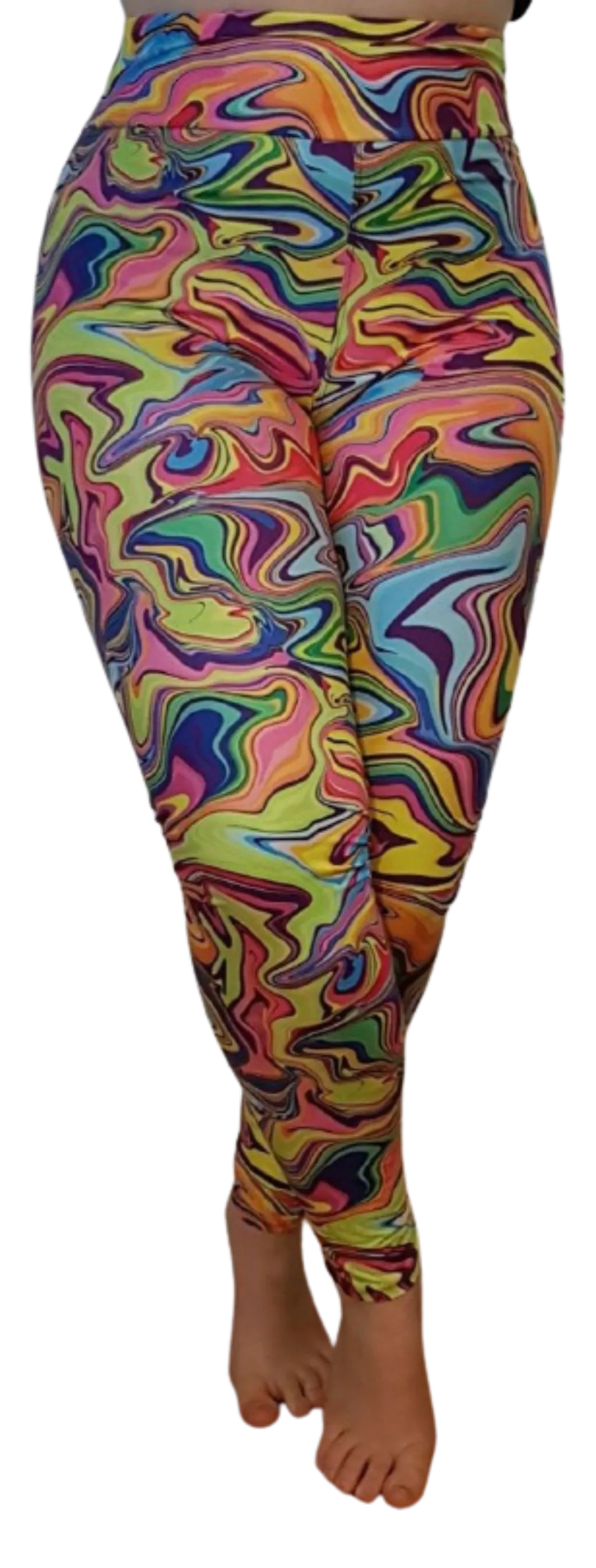 Leggings Full Length Marvelous Marble