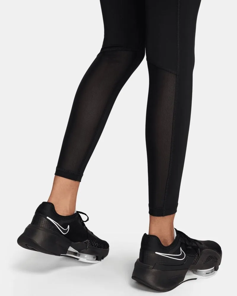LEGGINGS NIKE PRO PANTA DONNA CROSSFIT WORKOUT YOGA NERO LILLA