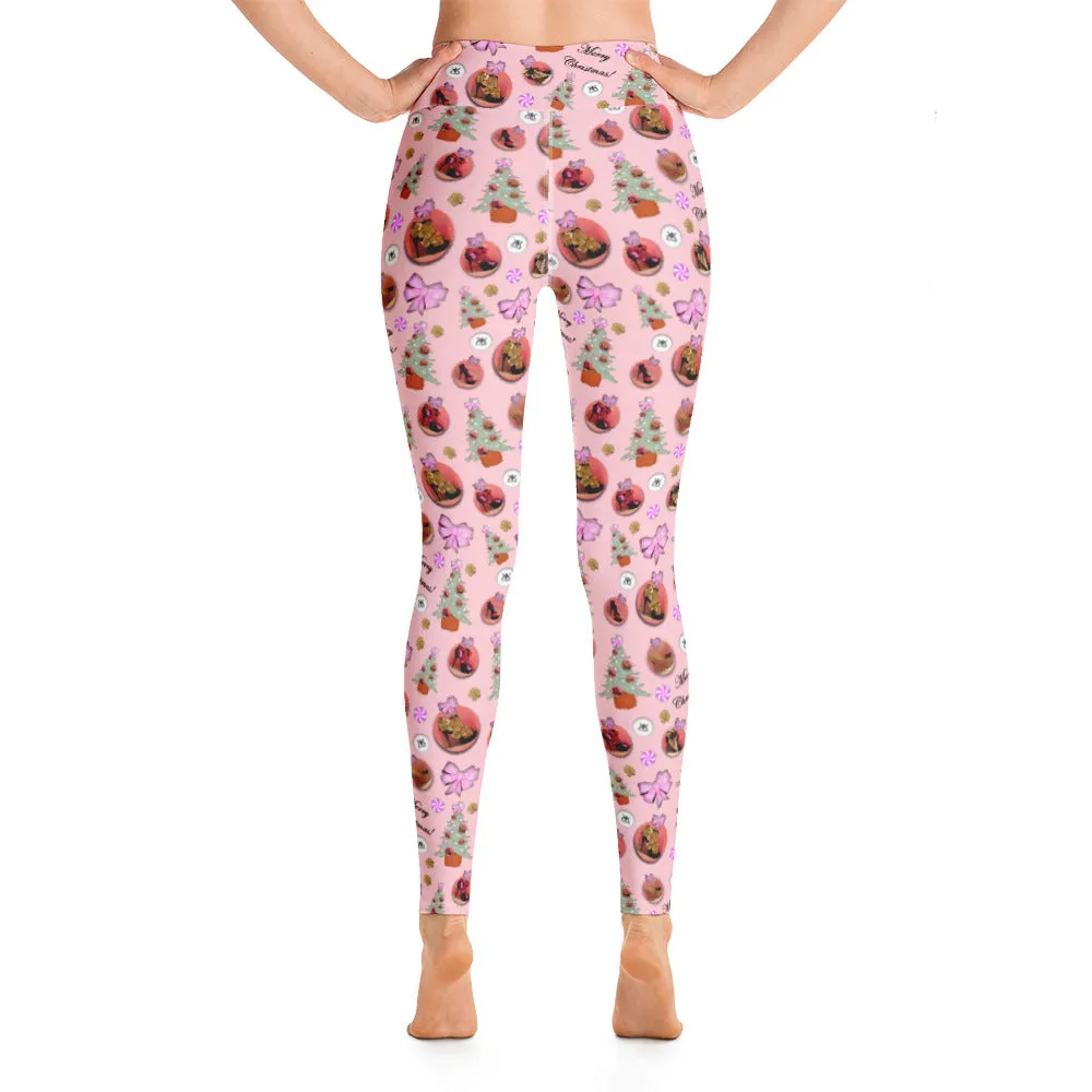 Leggings 'Pink Christmas'