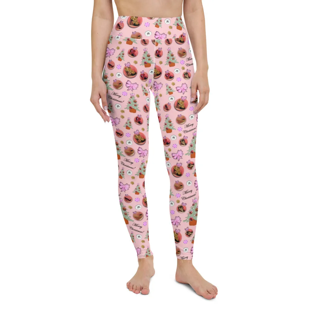 Leggings 'Pink Christmas'