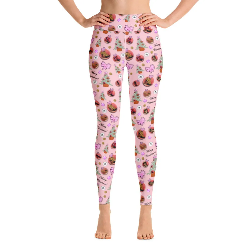 Leggings 'Pink Christmas'