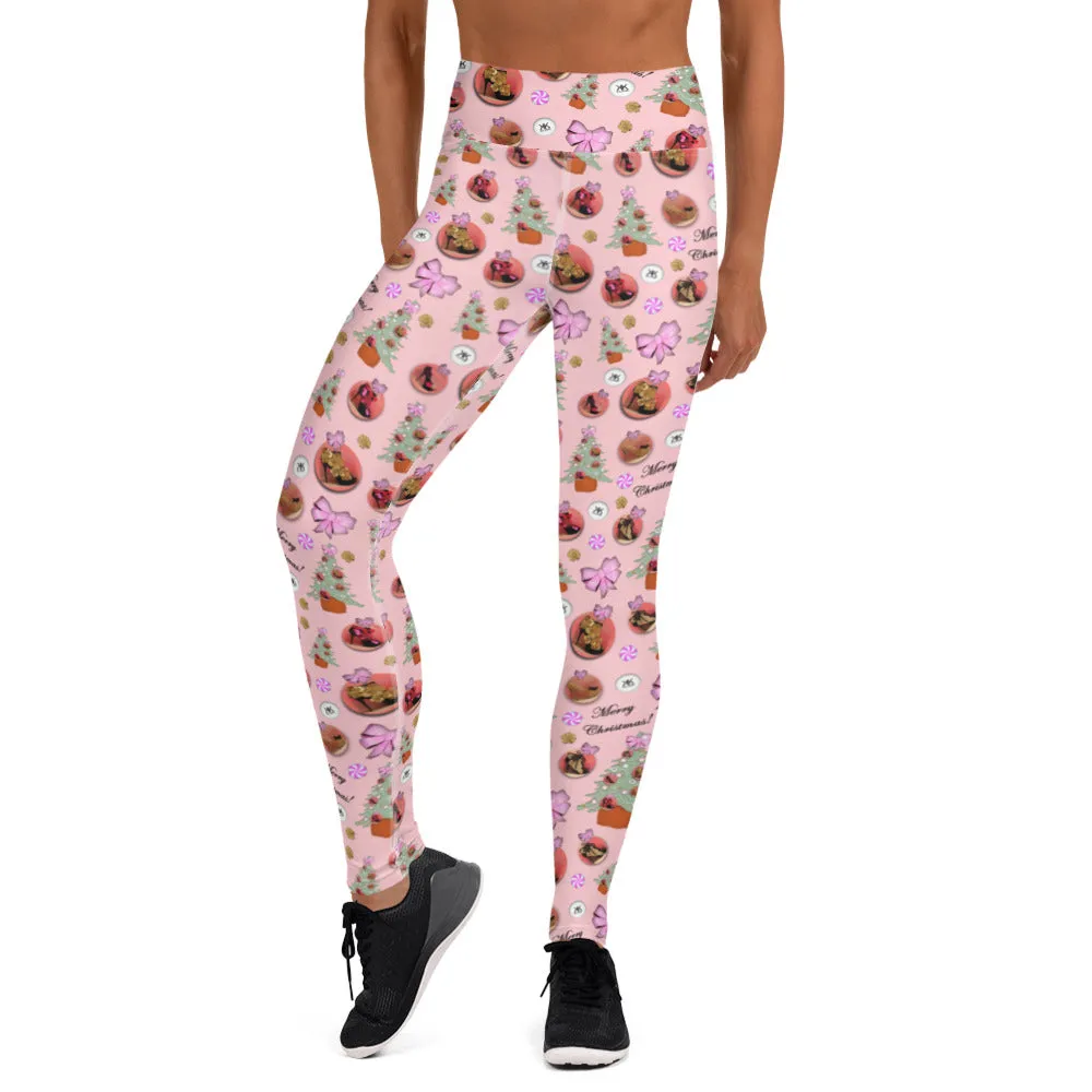 Leggings 'Pink Christmas'