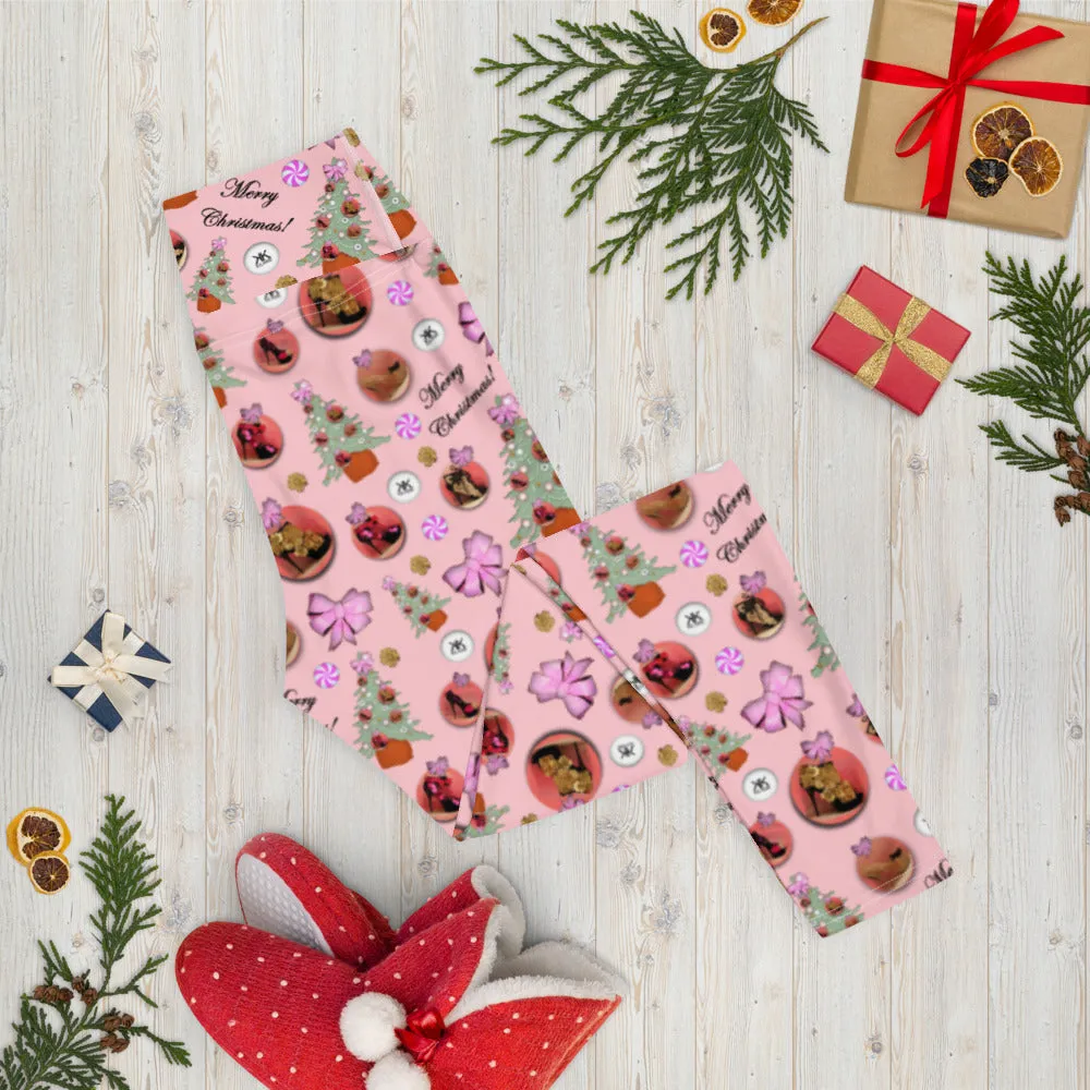 Leggings 'Pink Christmas'