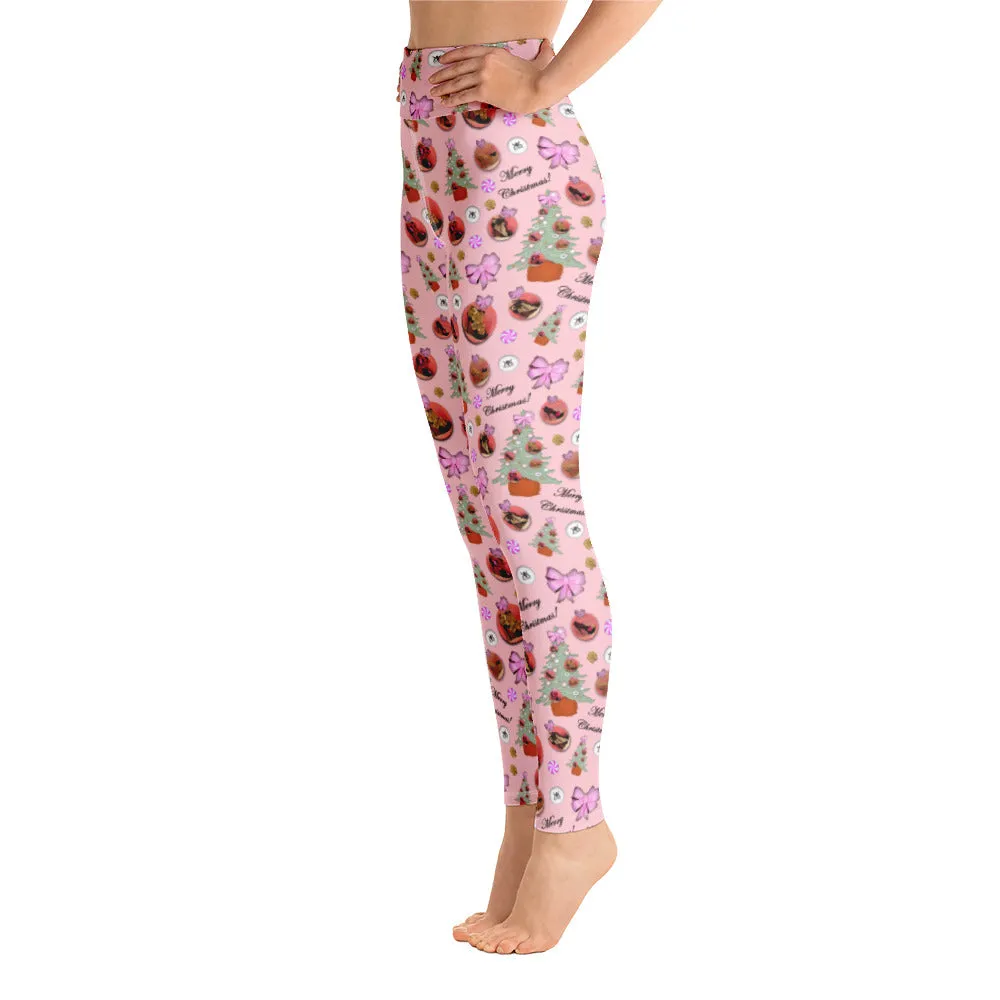 Leggings 'Pink Christmas'