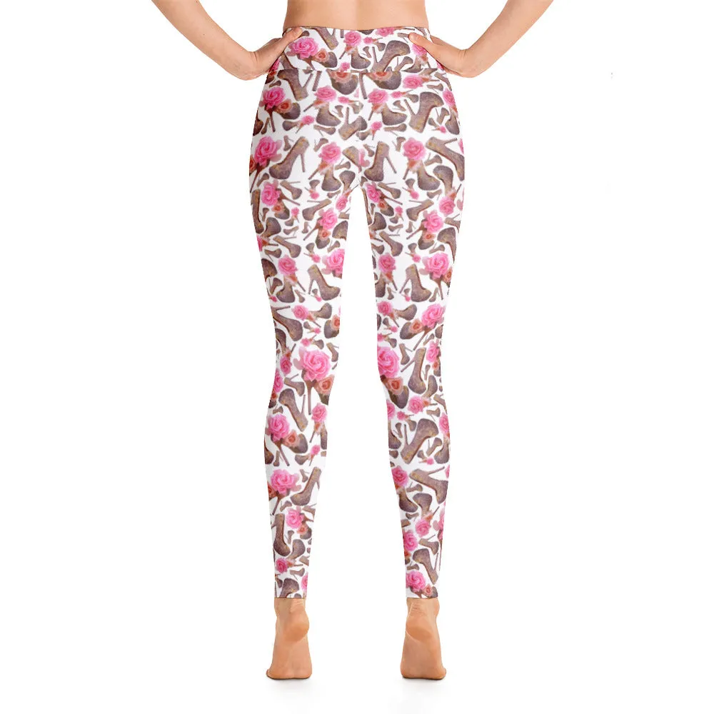 Leggings 'Rose shoes'