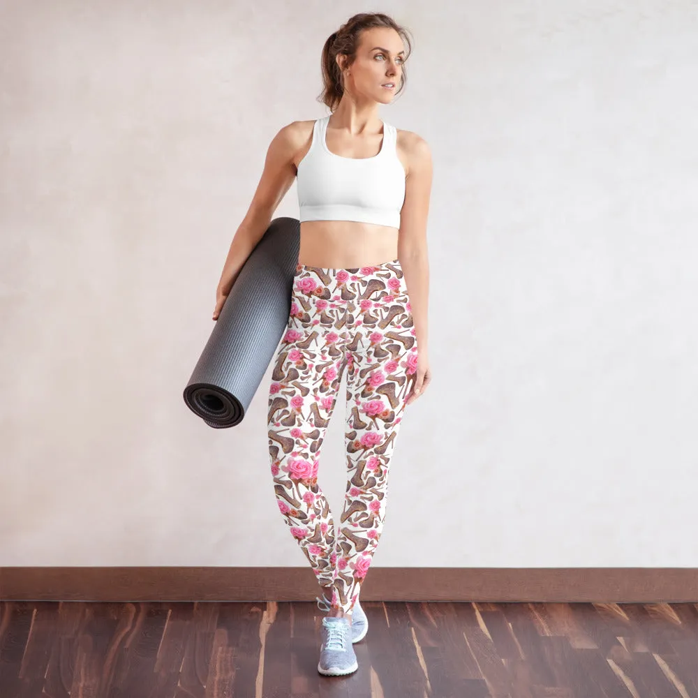 Leggings 'Rose shoes'
