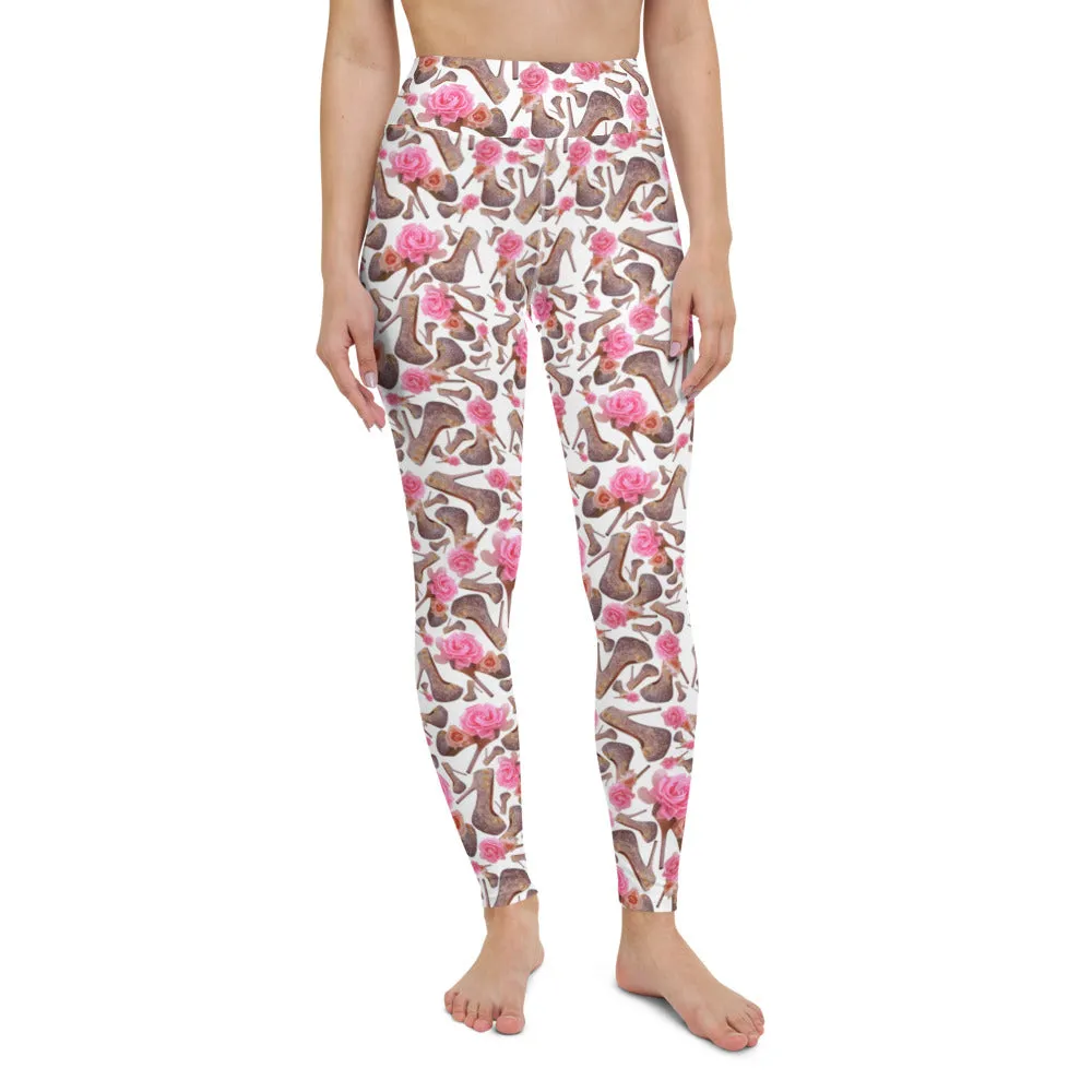 Leggings 'Rose shoes'