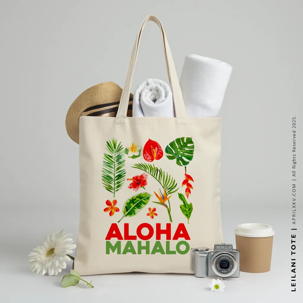 LEILANI | Hawaii Canvas Tote