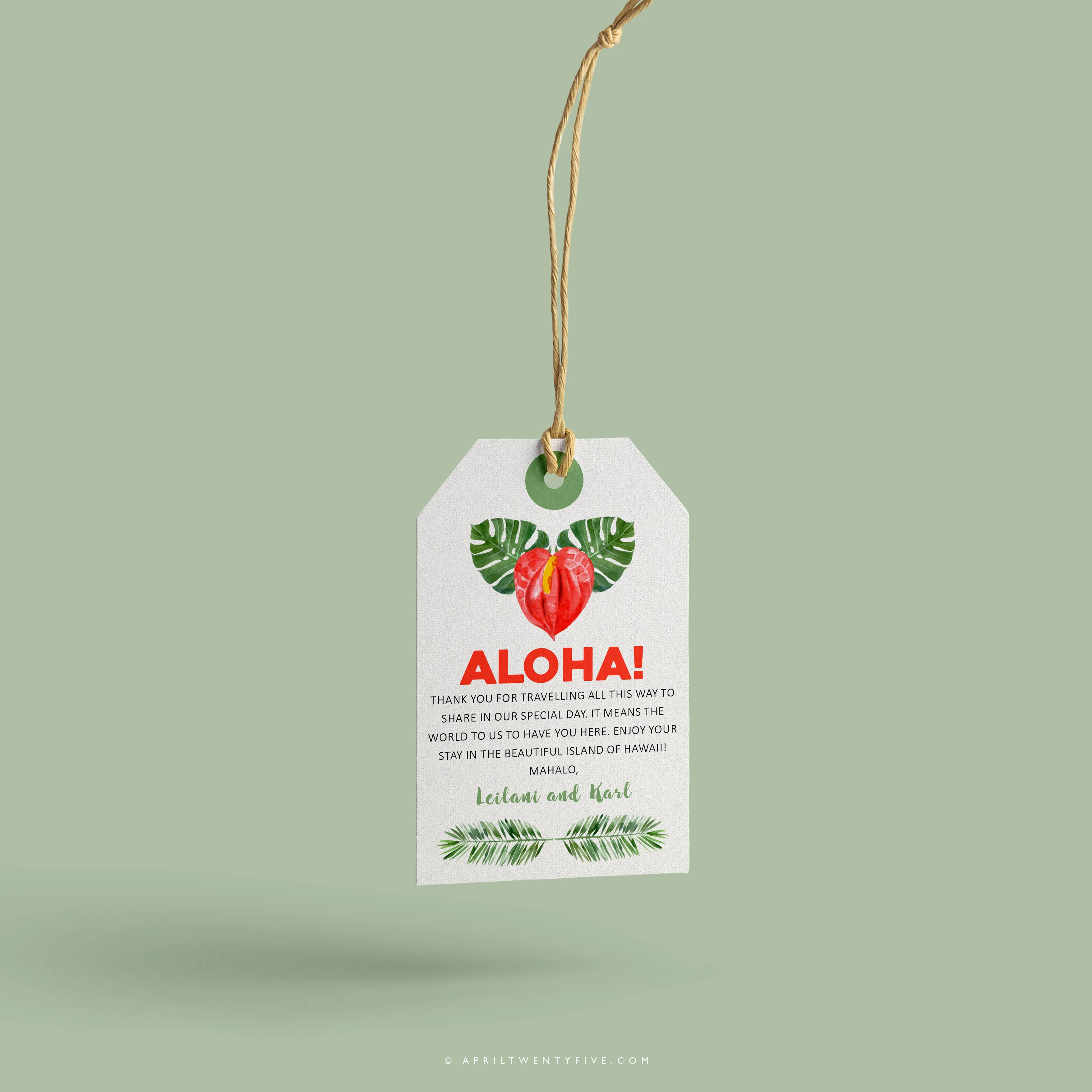 LEILANI | Hawaii Canvas Tote