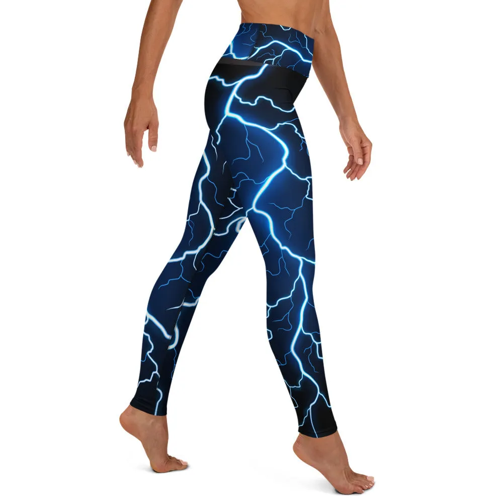 Lightning High-waist Yoga Leggings