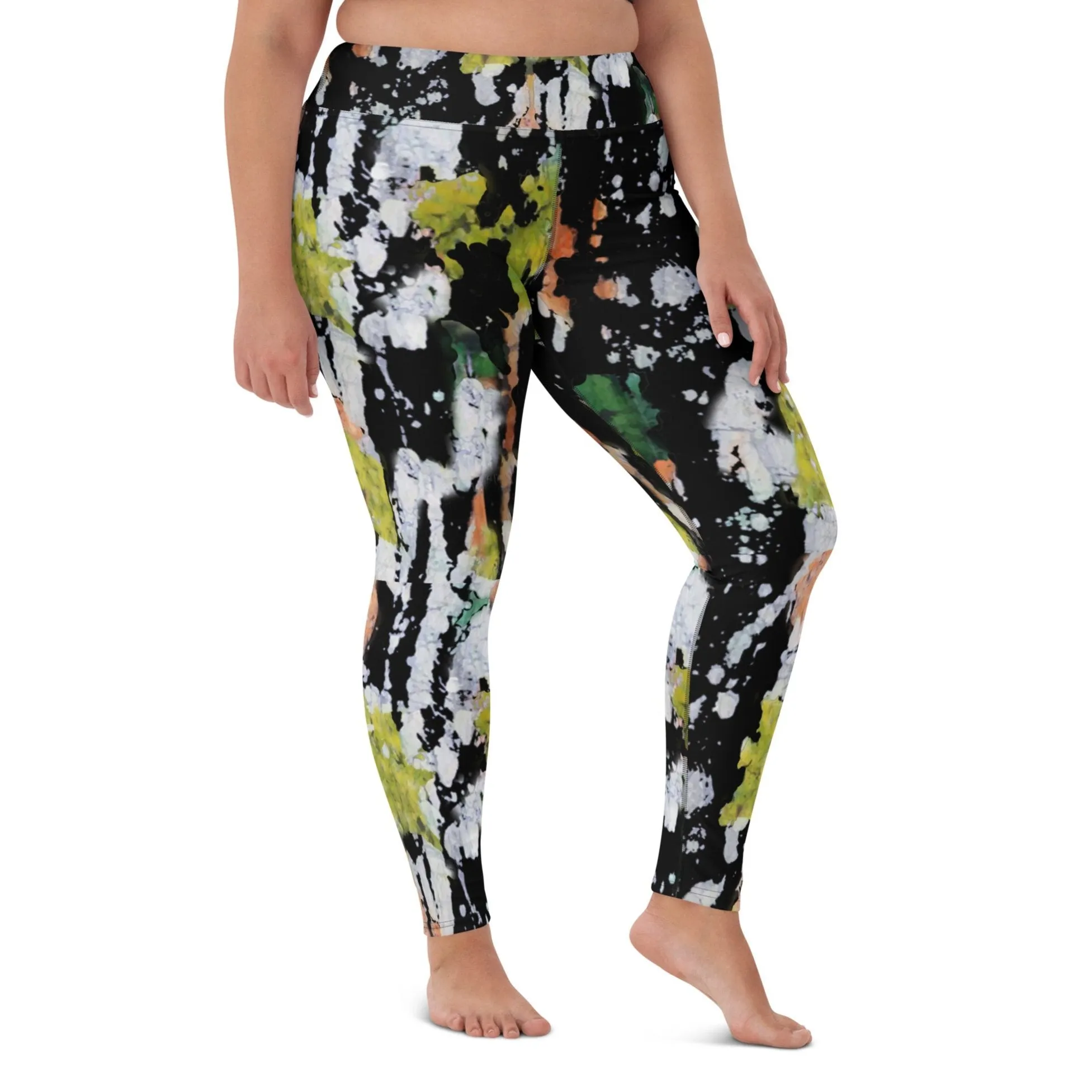 Lime Energy Yoga Leggings