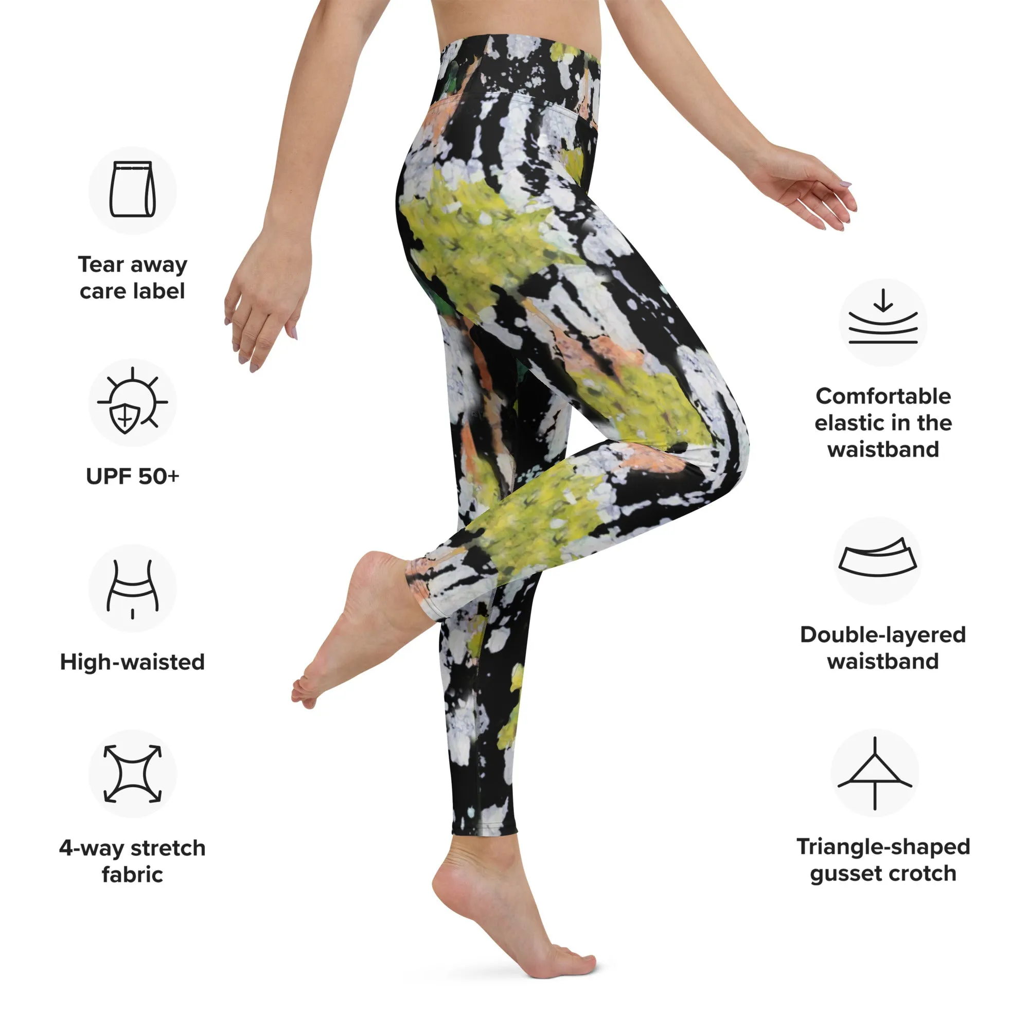 Lime Energy Yoga Leggings