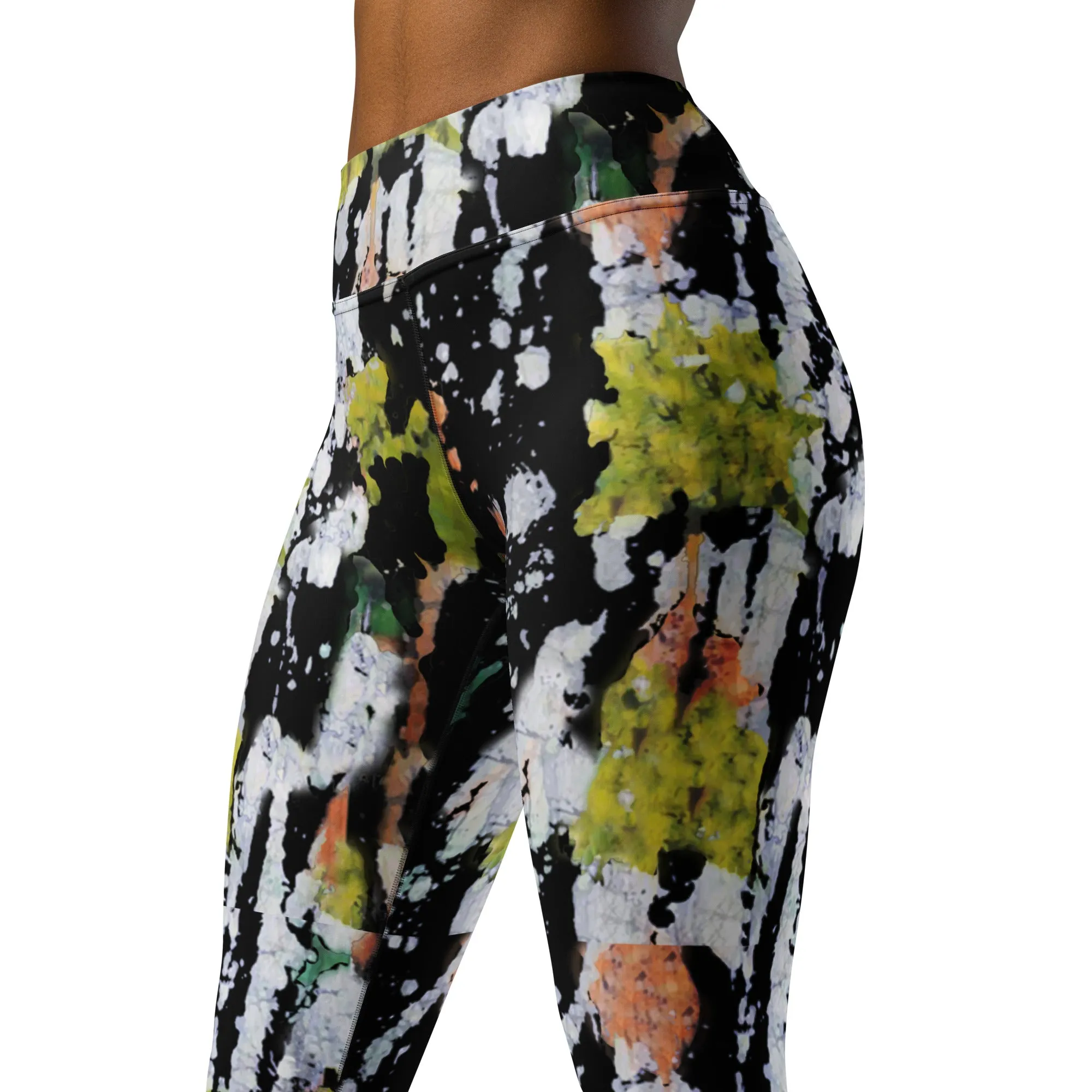 Lime Energy Yoga Leggings