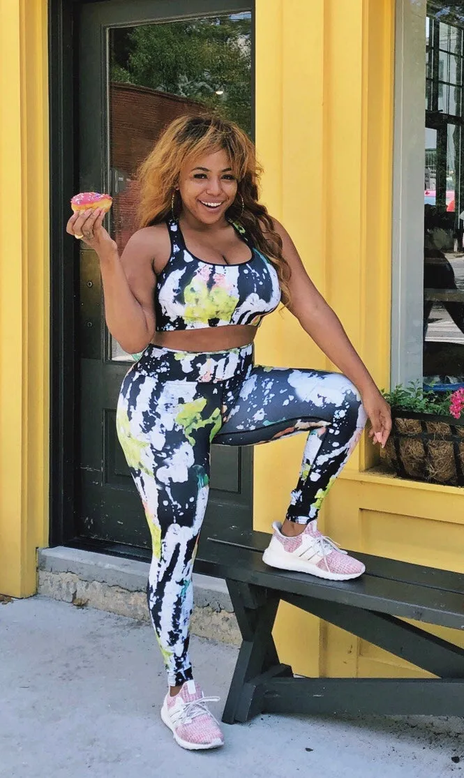 Lime Energy Yoga Leggings