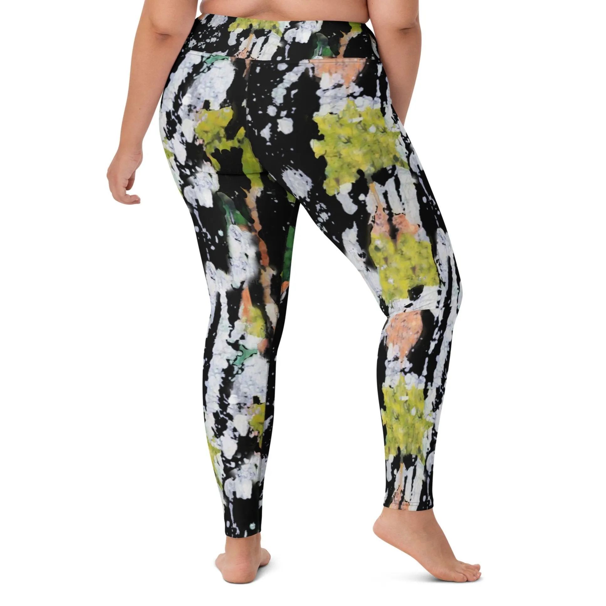 Lime Energy Yoga Leggings
