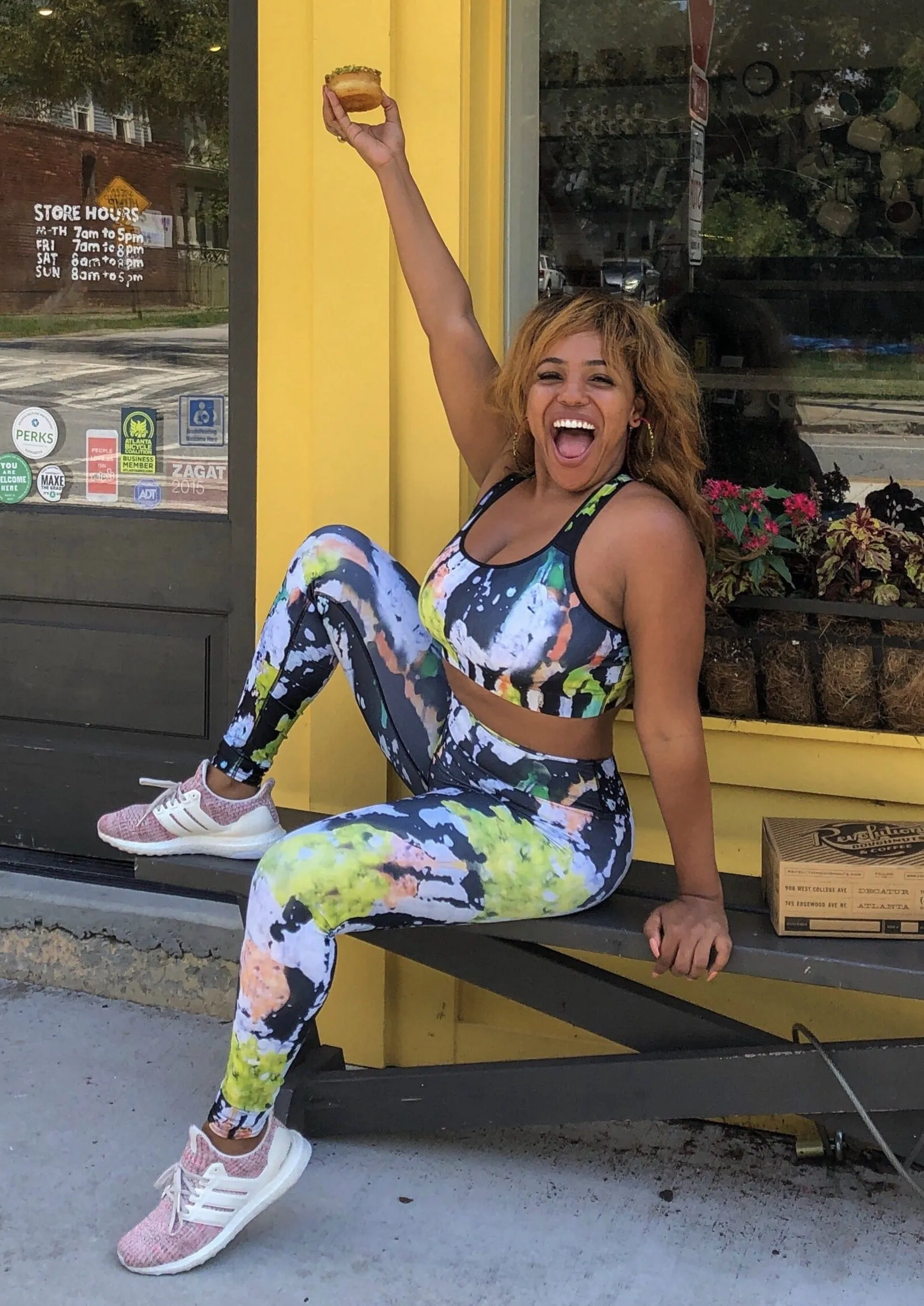 Lime Energy Yoga Leggings