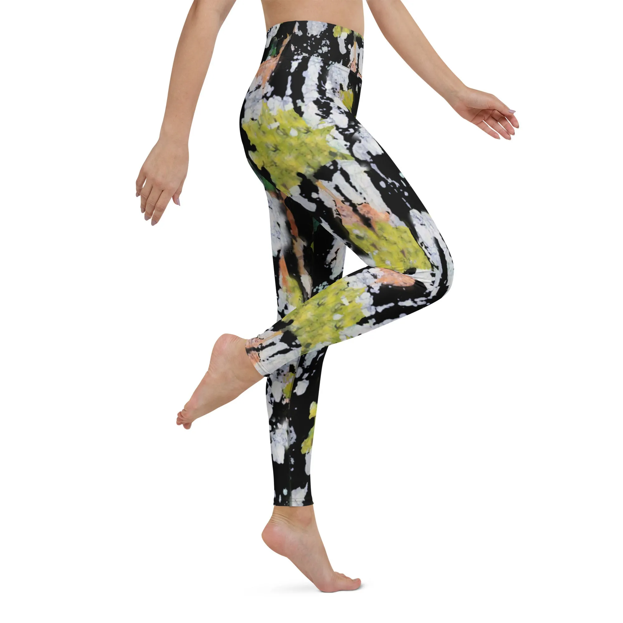 Lime Energy Yoga Leggings