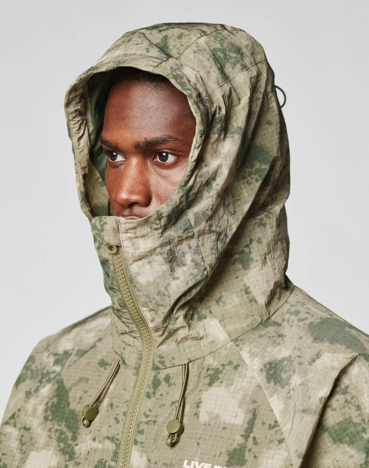 Live Fast Nylon Jacket